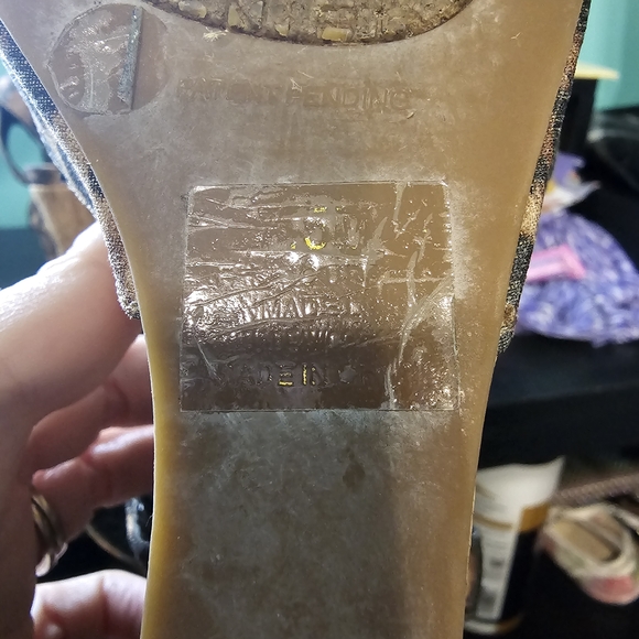 Gianni Bini Leopard Print Cork Wedge 4" Platform Sandals Women's Size 7.5 - Picture 16 of 16